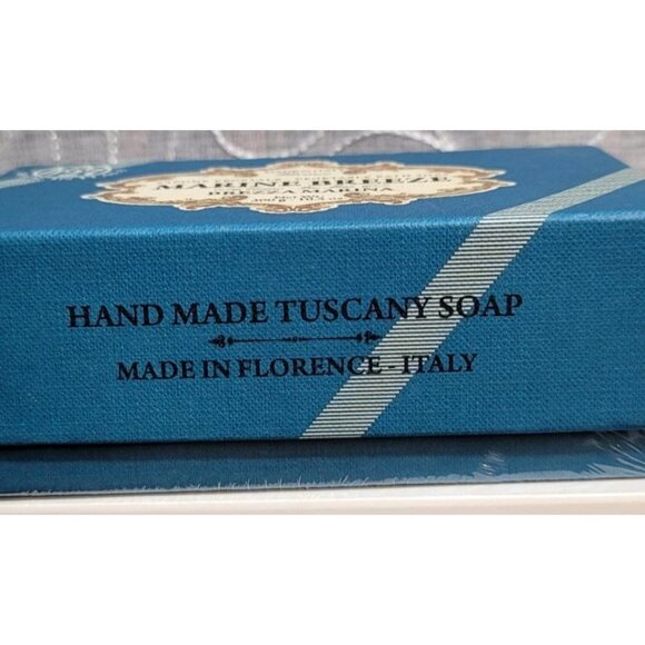 N27 Marine Breeze Handmade Italian Sapon Vegetable Tuscany Soap Made In Florence - Picture 3 of 3
